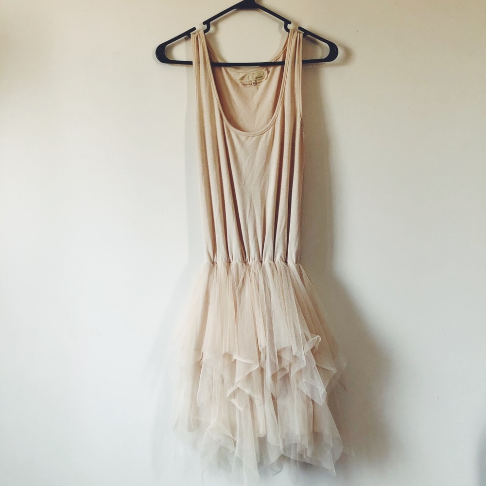 ⚡️SALE⚡️ Cream TuTu dress